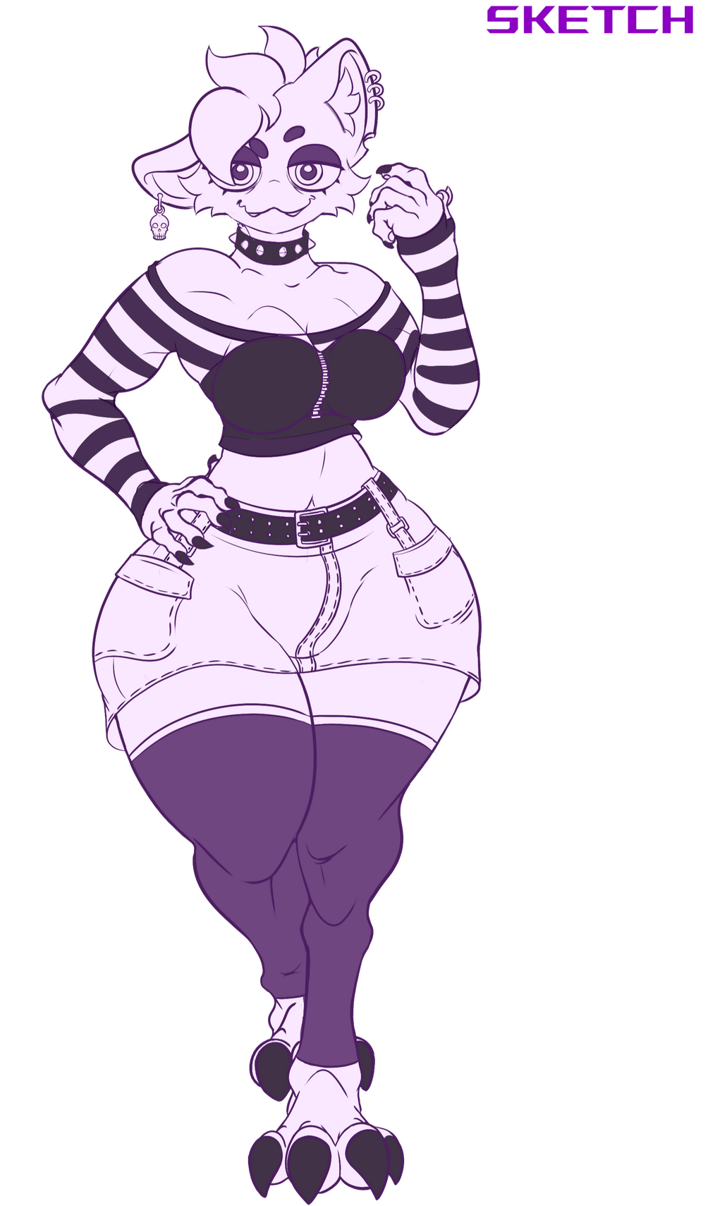 Basic sketch, rough lines